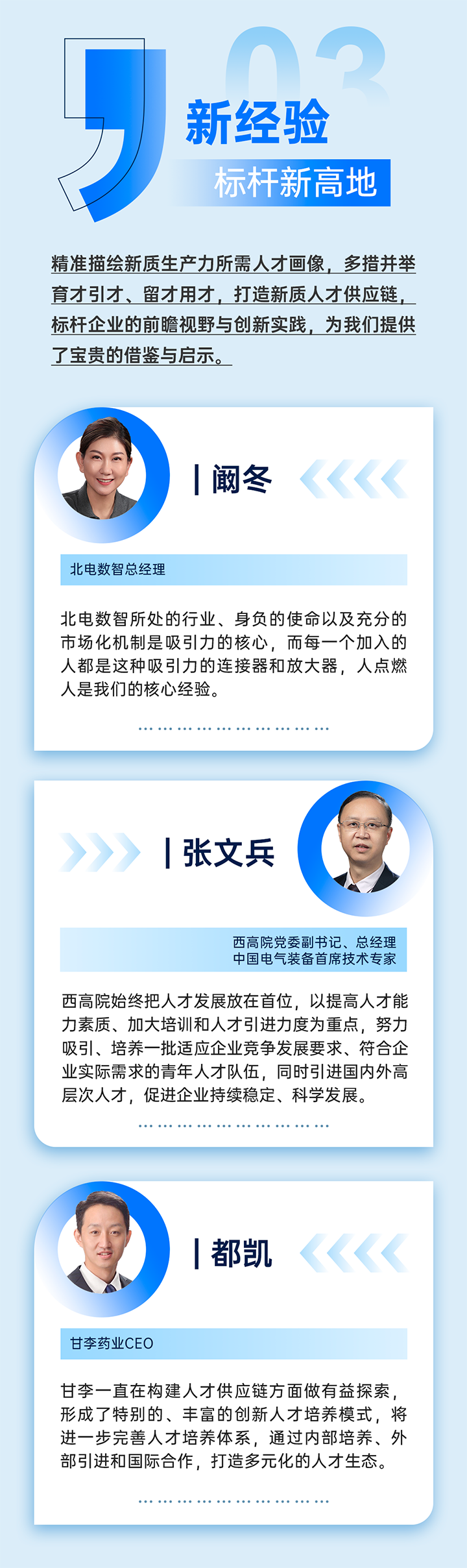 作为新质生产力领域代表的央国企、科研院所、标杆民营企业及人力资源服务业如何加快构建新质生产力人才供应链